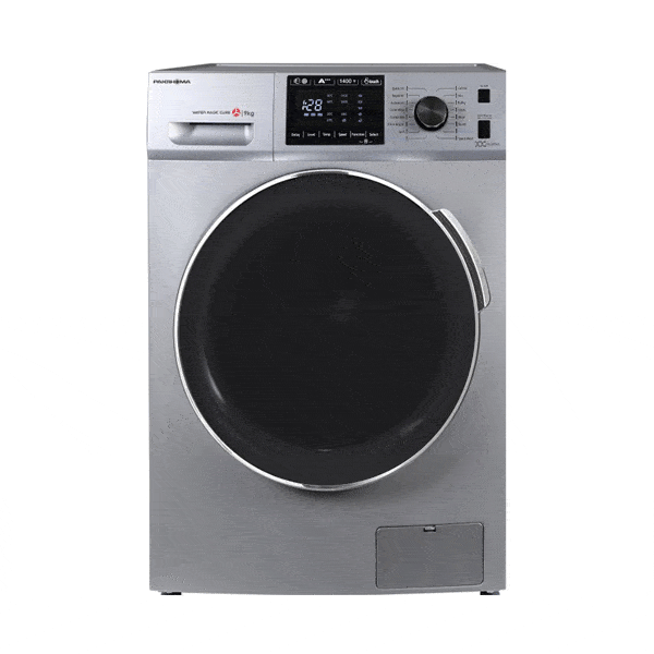ماشین لباسشویی پاکشوما مدل BWF- 40901 WT ظرفیت 9 کیلوگرم سفید