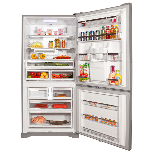 یخچال و فریزر هیمالیا امگا مدل HRFN60501 تیتانیوم